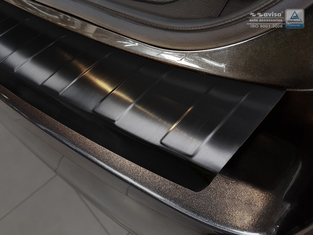 protector de parachoques trasero SUBARU IMPREZA (GT) negro