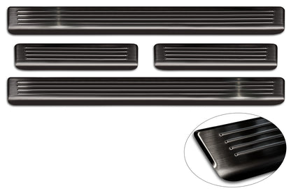 Protector umbral de puertas VW PASSAT B8 negro