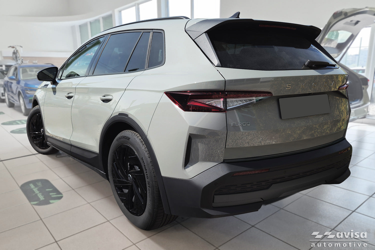 protector de parachoques trasero SKODA ELROQ 2025+