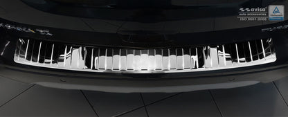 protector de parachoques trasero OPEL MOKKA X plata espejo