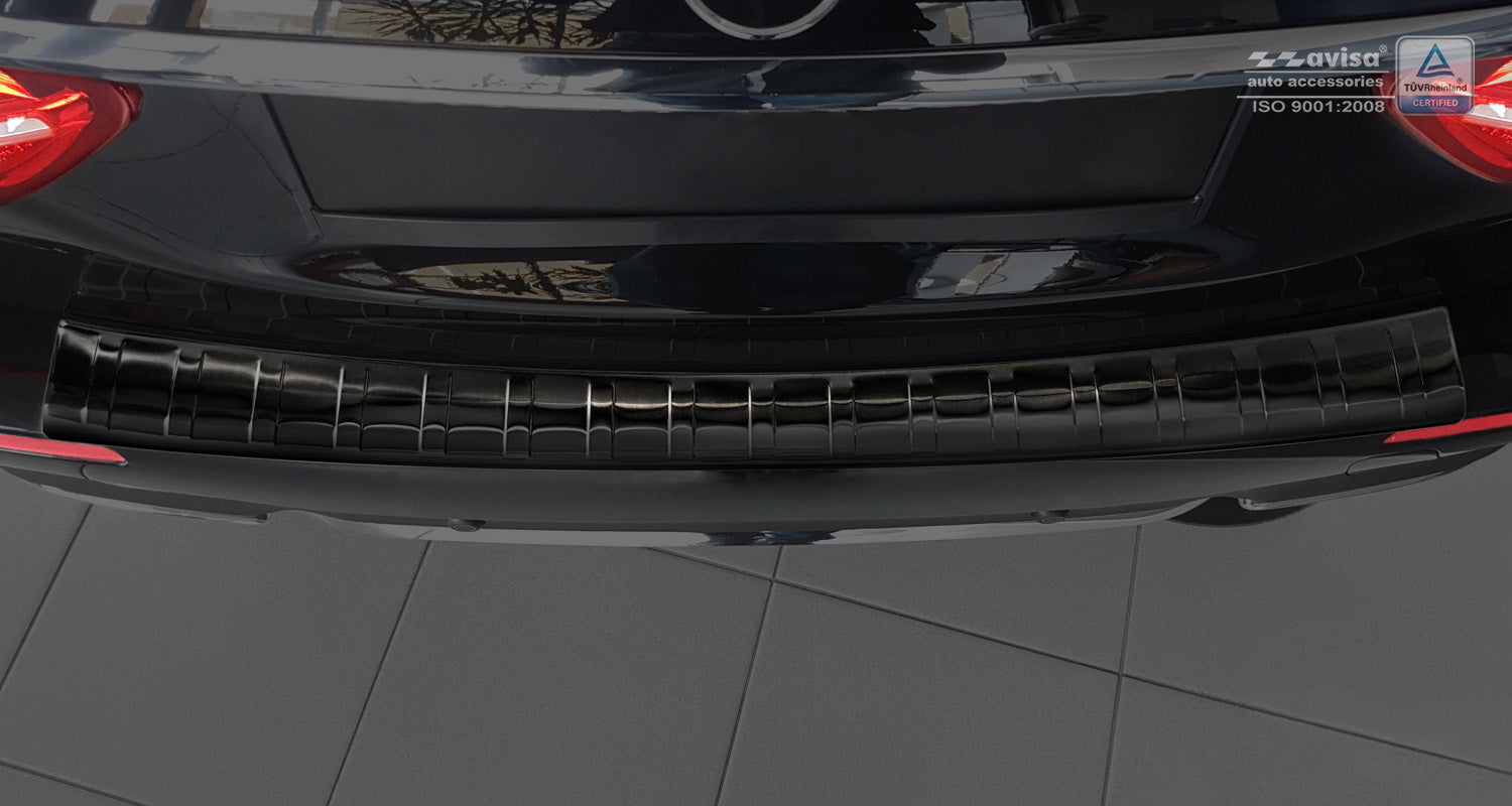 protector de parachoques trasero MERCEDES E53 S213 AMG negro 2018+