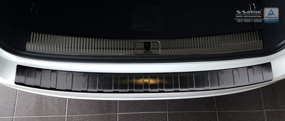 protector de parachoques trasero AUDI S4 Aant negro
