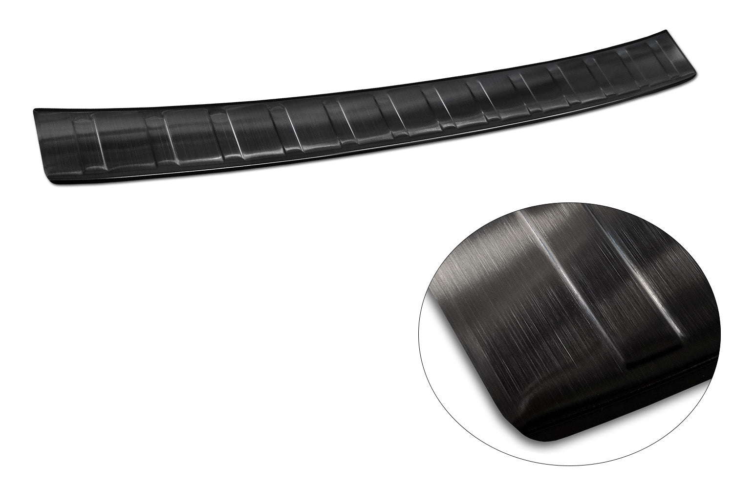 protector de parachoques trasero BMW 3 G21 negro