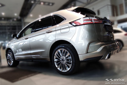 protector de parachoques trasero FORD EDGE negro