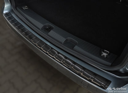 protector de parachoques trasero VW CADDY (SB) negro 2020+