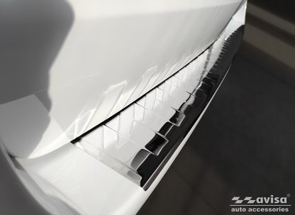 protector de parachoques trasero MERCEDES CLASE V W447 plata espejo