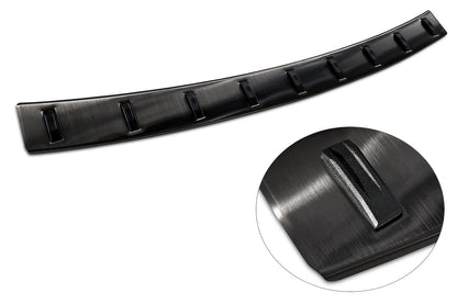 protector de parachoques trasero AUDI A4 B9 Avant negro