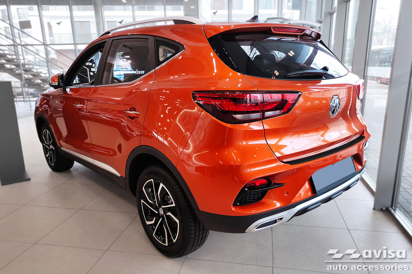 protector de parachoques trasero MG ZS