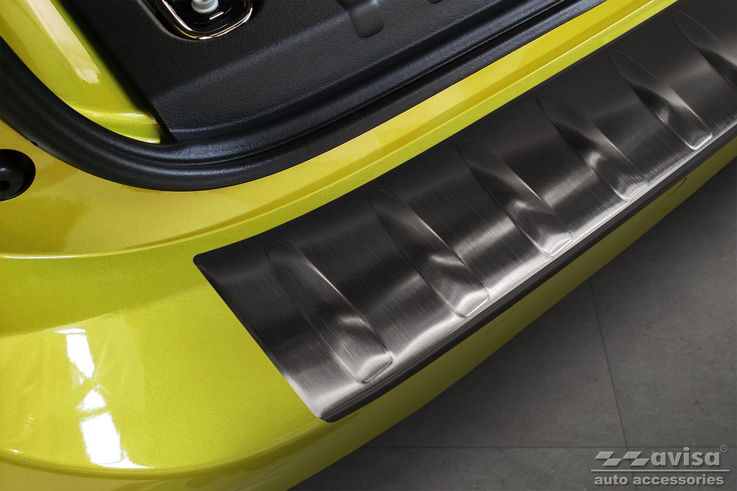 protector de parachoques trasero VW ID BUZZ negro
