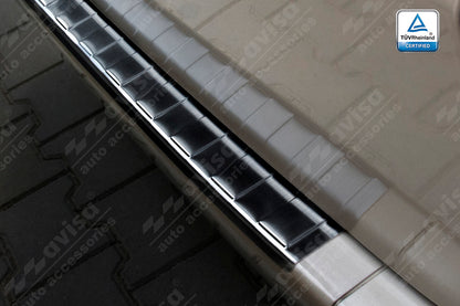 protector de parachoques trasero MERCEDES W639 TO negro