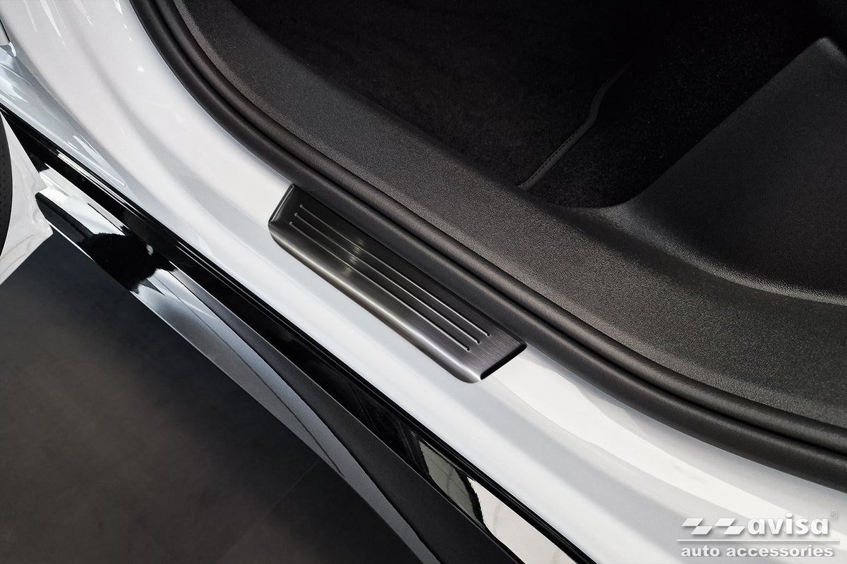 Protector umbral de puertas en relieve VW ID.7 negro