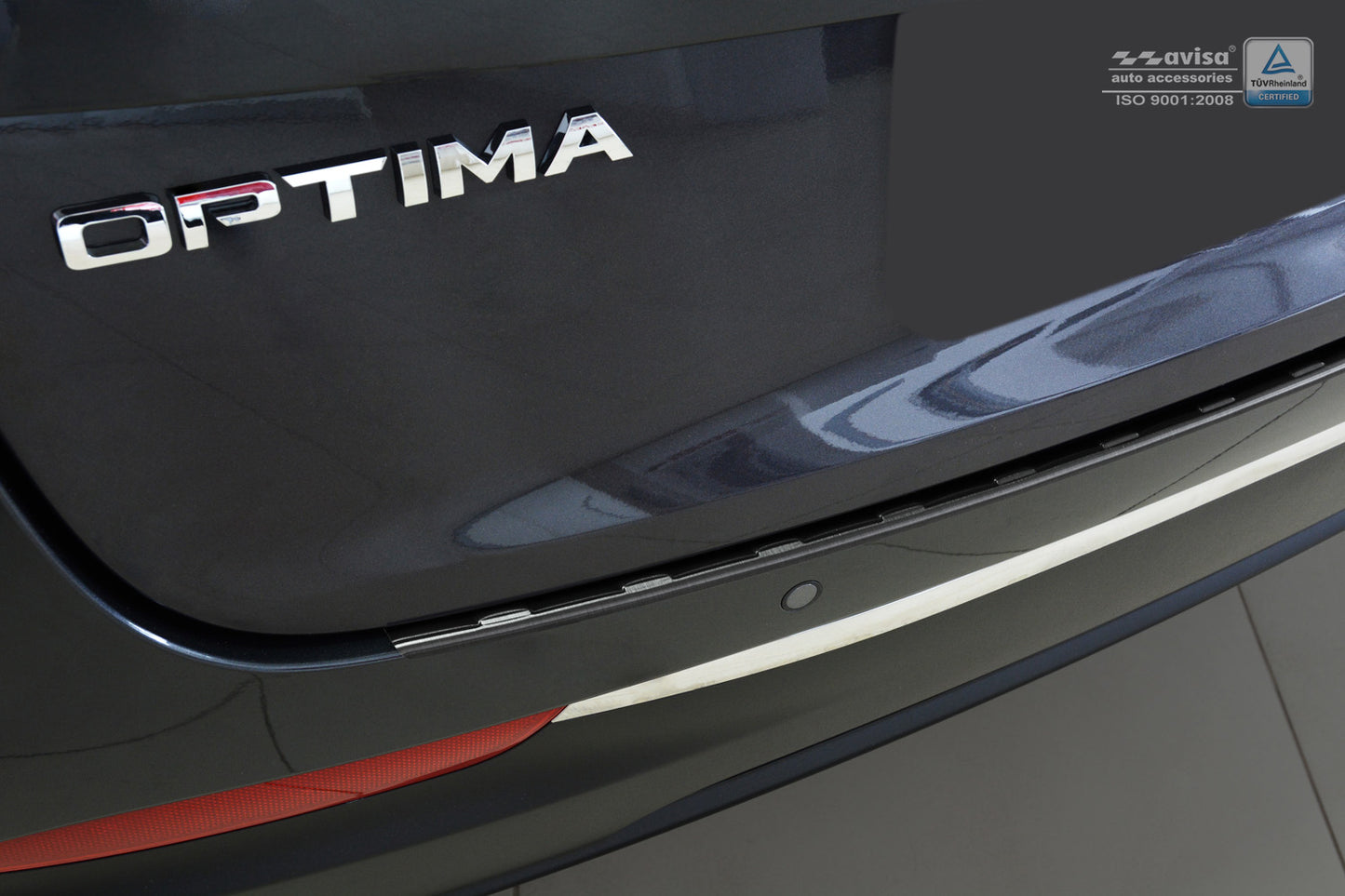 protector de parachoques trasero KIA OPTIMA combi negro