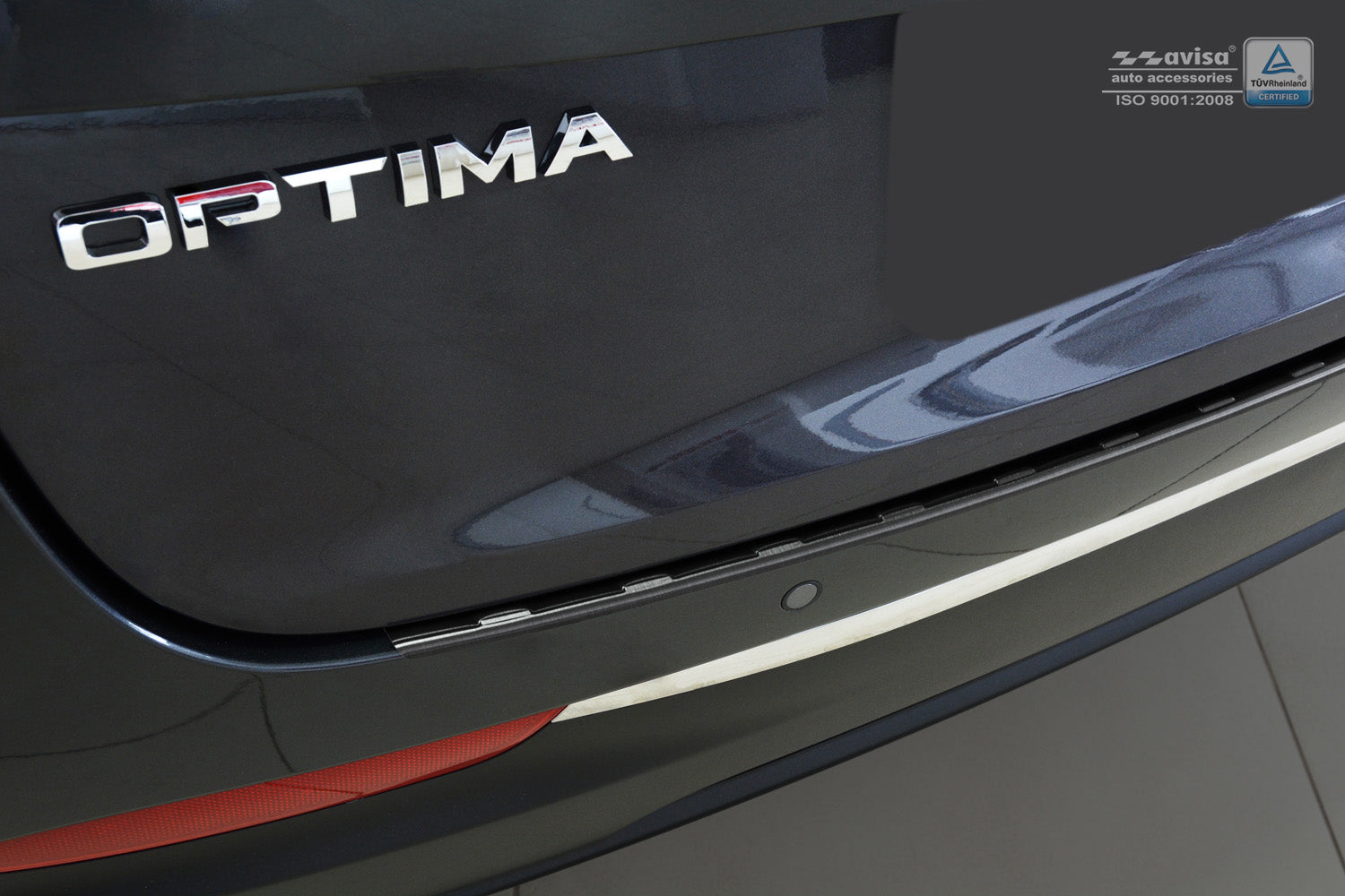 protector de parachoques trasero KIA OPTIMA combi negro