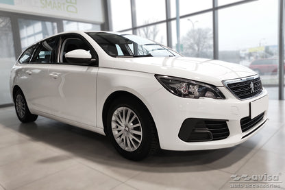 protector de parachoques trasero PEUGEOT 308 SW negro