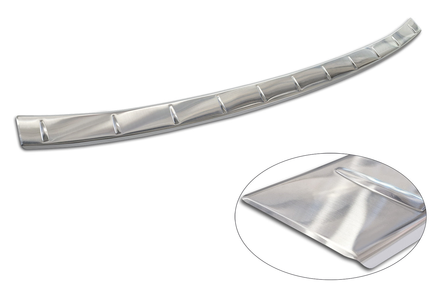 protector de parachoques trasero RENAULT ESPACE E-TECH plata satinado