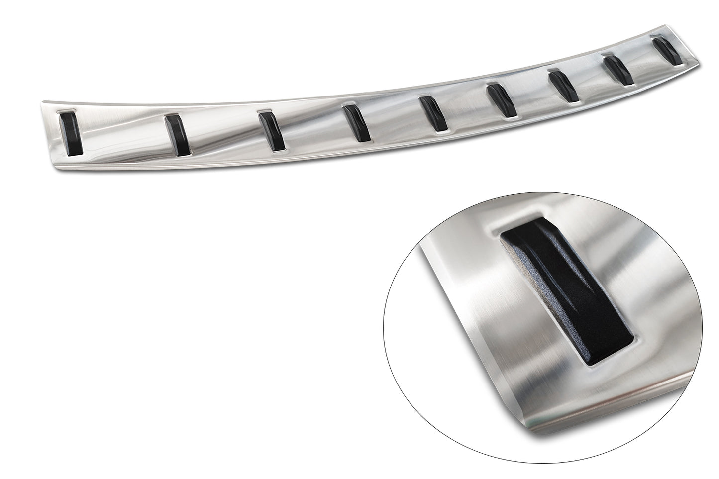 protector de parachoques trasero VW T-Cross plata