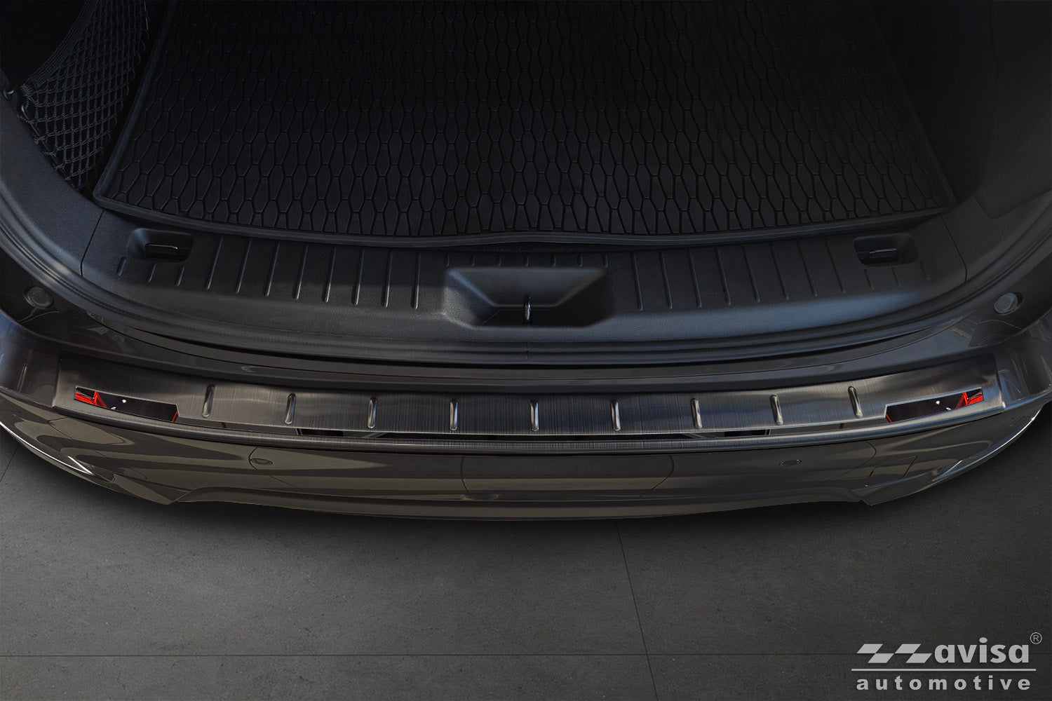 protector de parachoques trasero MAZDA CX-60 negro / negro espejo