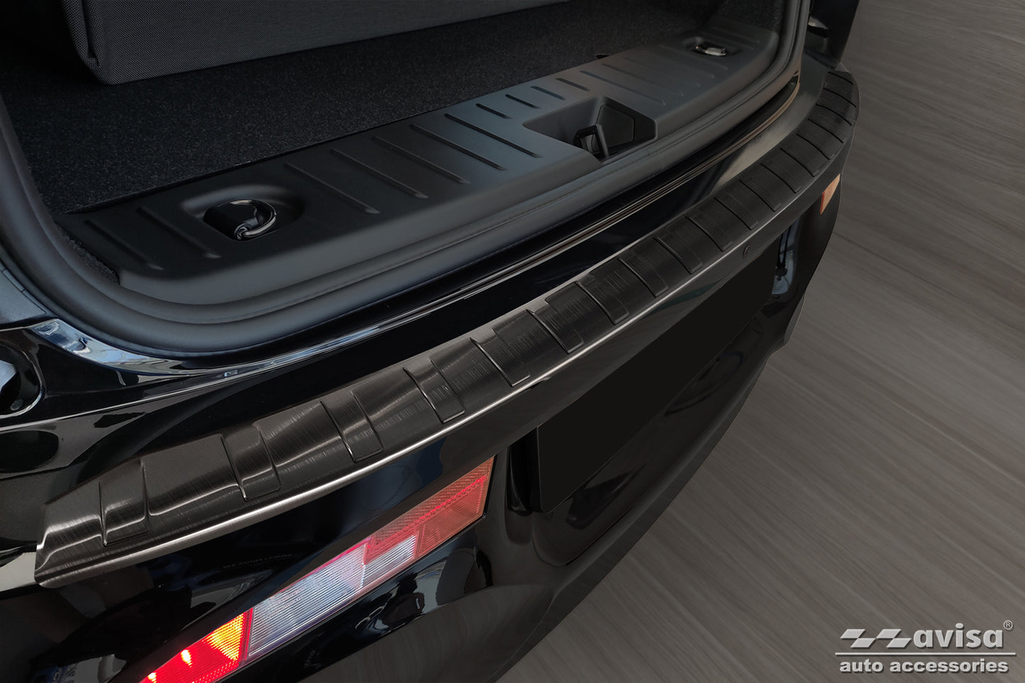 protector de parachoques trasero BMW i3 negro
