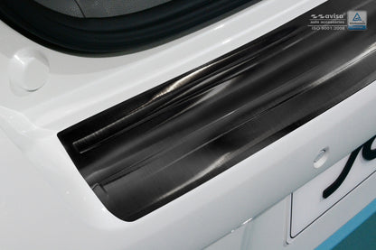 protector de parachoques trasero KIA SOUL EV negro