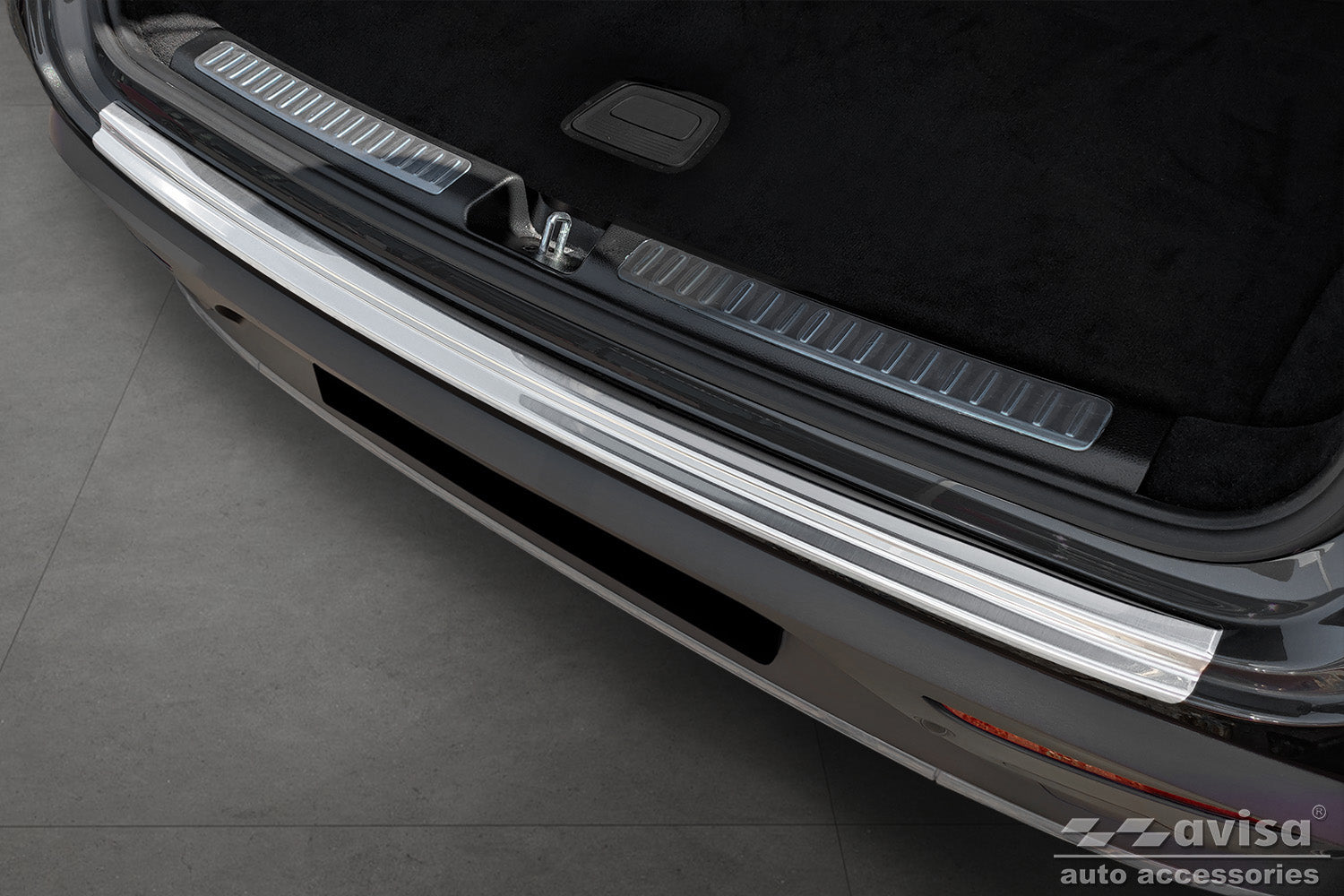 protector de parachoques trasero MERCEDES EQC (N293) plata