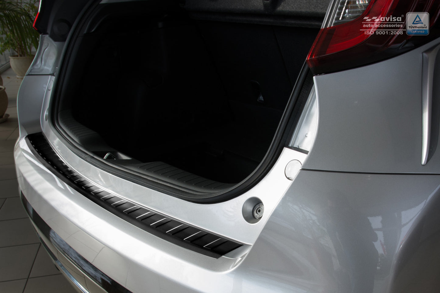 protector de parachoques trasero HONDA CIVIC X negro
