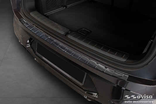 protector de parachoques trasero BMW X4 (G02/F98) negro