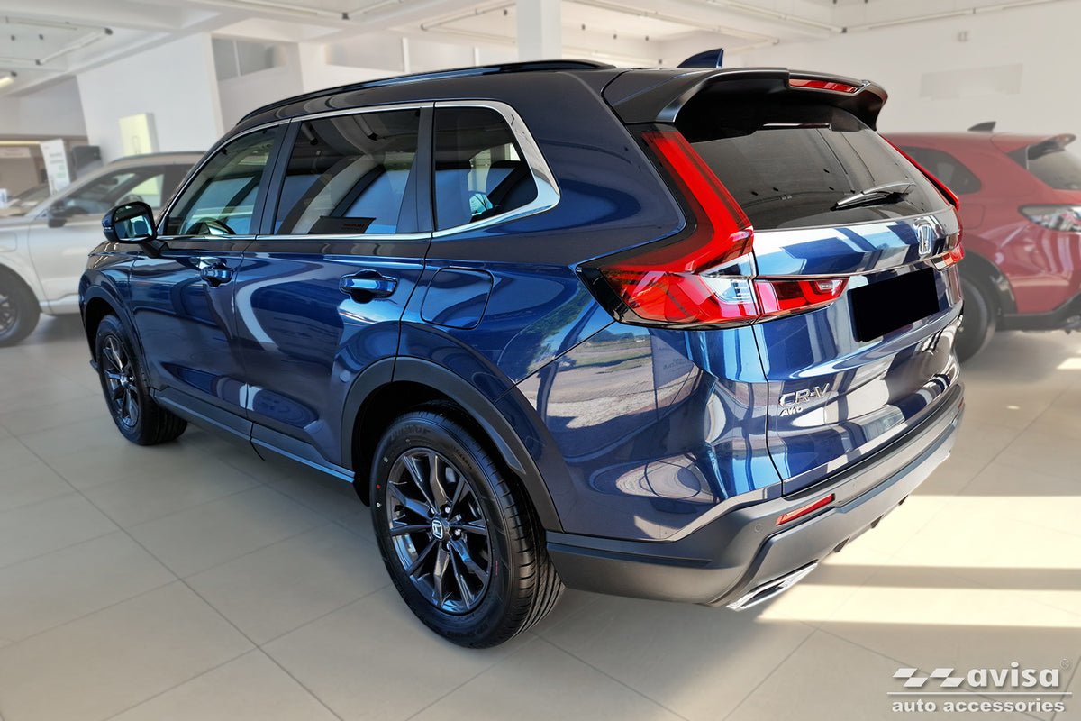 Protector umbral de puertas en relieve HONDA CR-V plata satinado