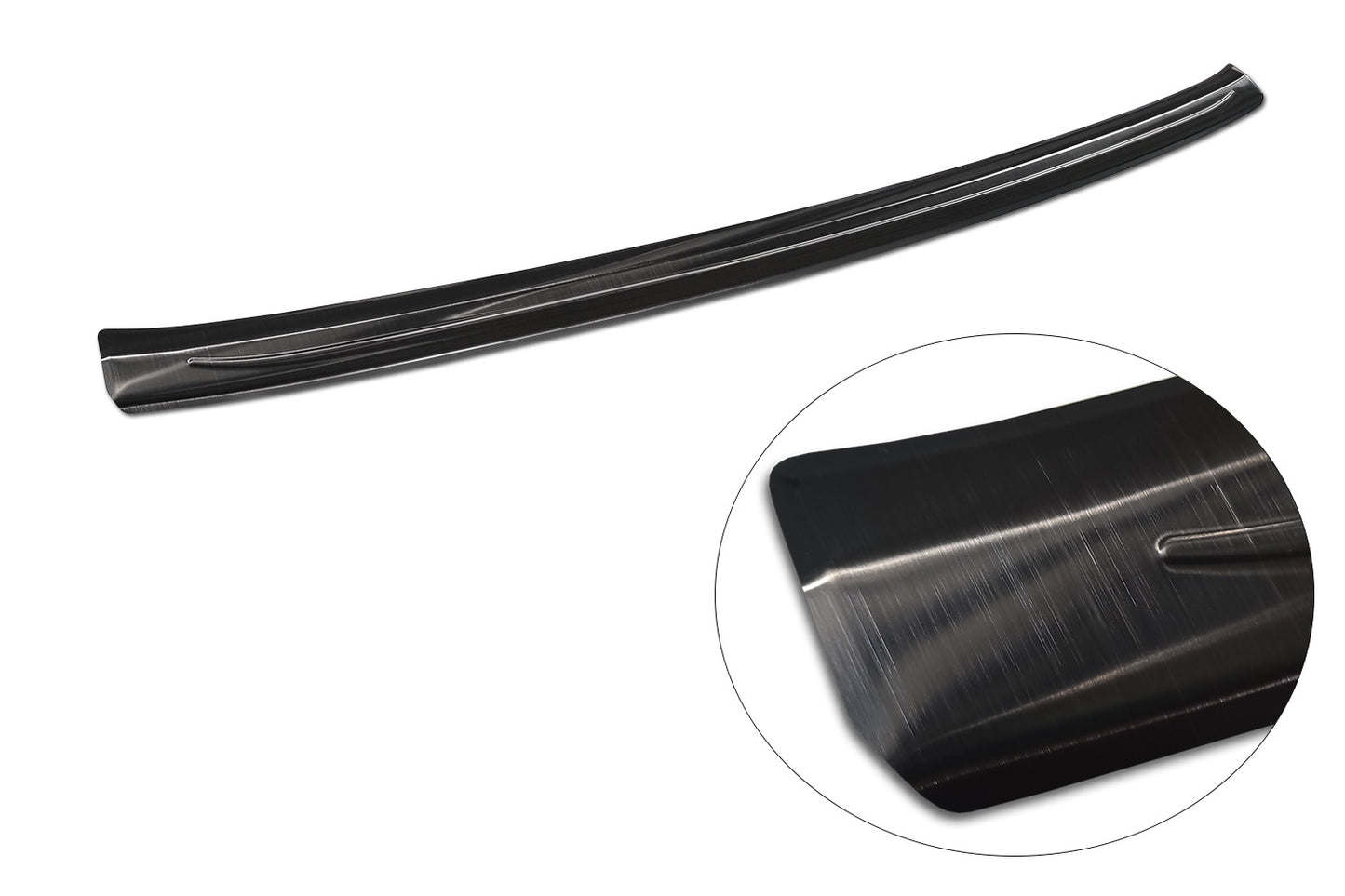 protector de parachoques trasero Toyota COROLLA GR negro 2019+