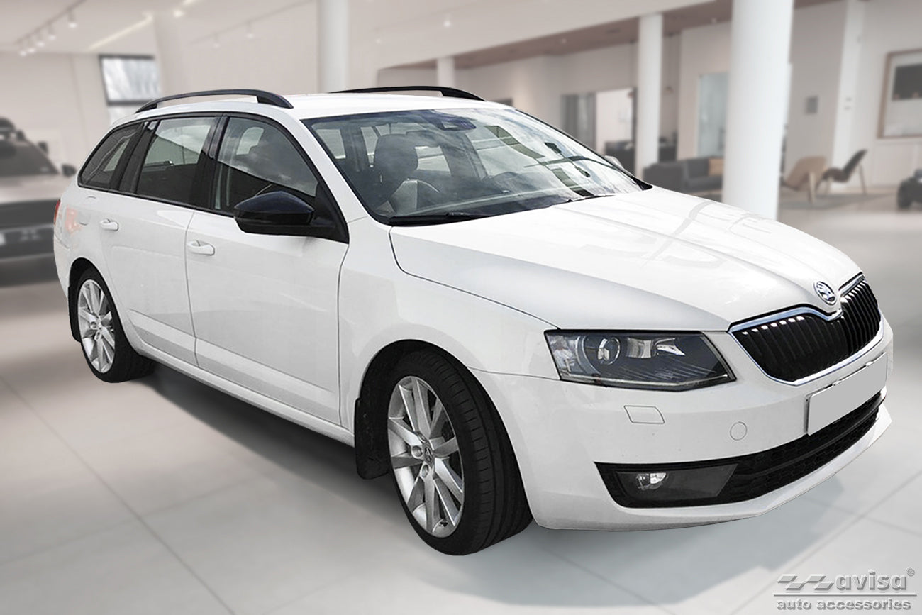 protector de parachoques trasero SKODA OCTAVIA combi plata