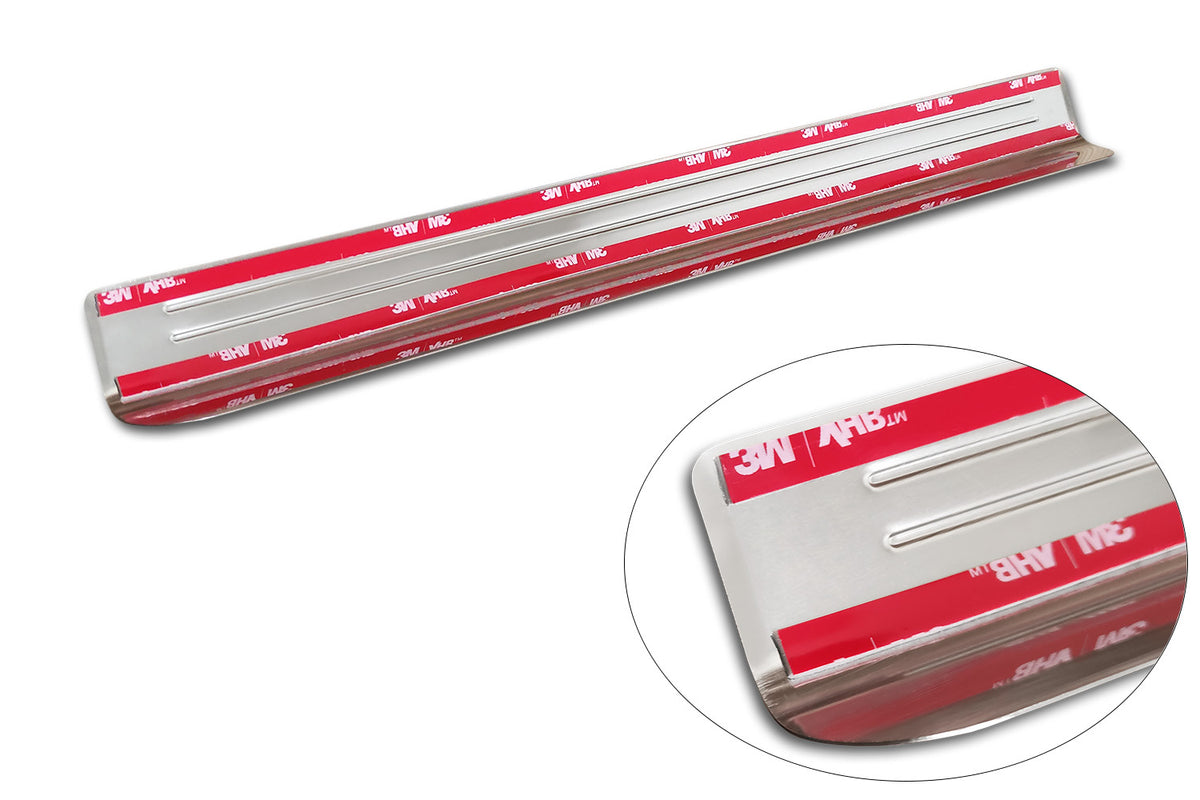 Protector umbral de puertas en relieve VOLSKWAGEN ID BUZZ plata