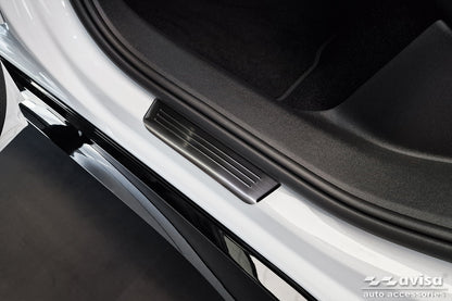 Protector umbral de puertas en relieve VW ID.7 negro