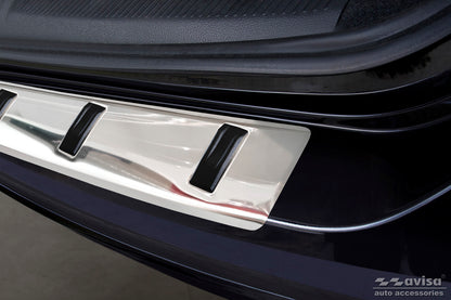 protector de parachoques trasero VW SHARAN plata