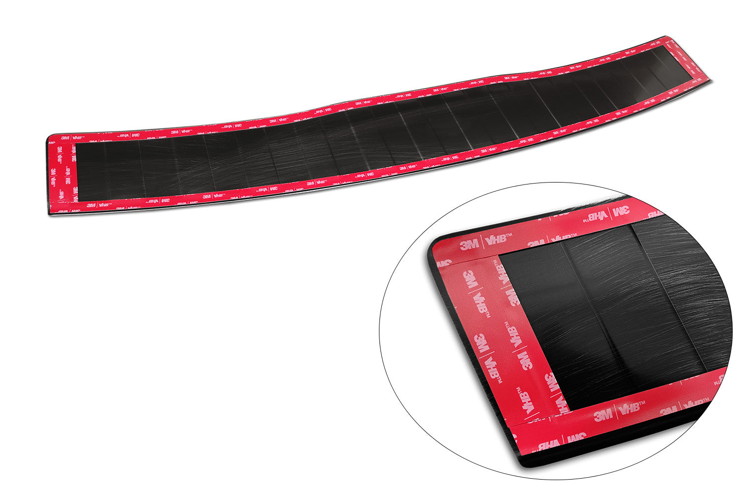 protector de parachoques trasero RENAULT GRAND SCENC negro
