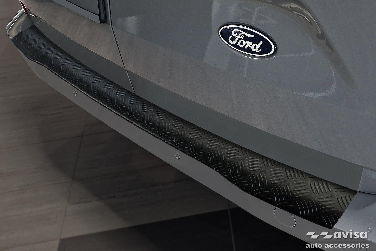 protector de parachoques trasero FORD TRANSIT CUSTOM 2023+