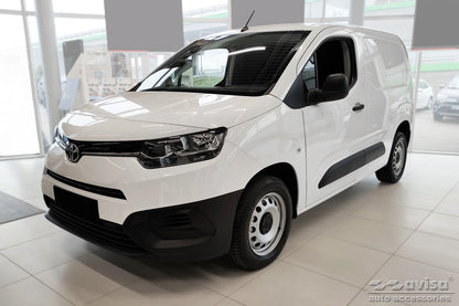 protector de parachoques trasero TOYOTA PROACE CITY plata satinado