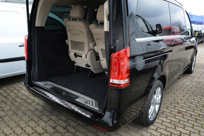 protector de parachoques trasero MERCEDES CLASE V W447 negro 2024+