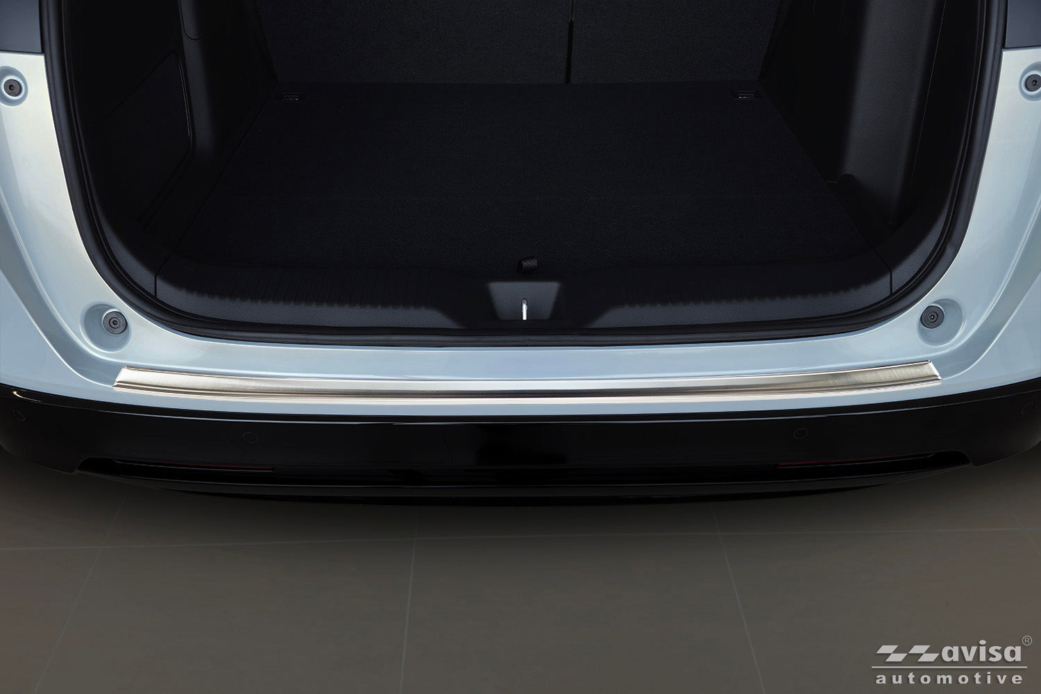 protector de parachoques trasero HONDA HR-V plata satinado