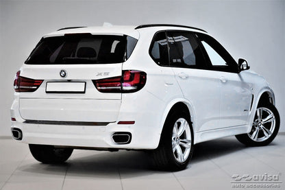 protector de parachoques trasero BMW X5 F15 fibra de carbono