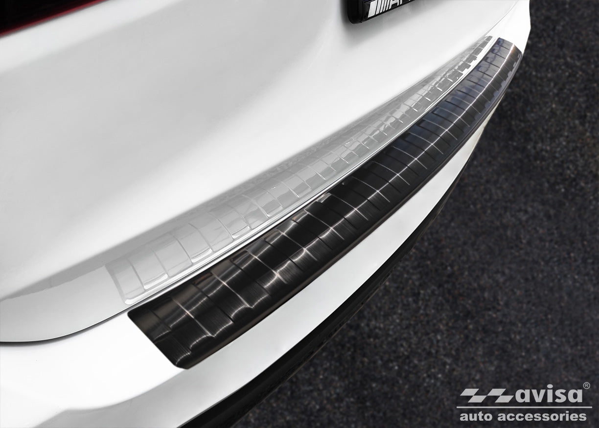 protector de parachoques trasero MERCEDES GLS (X167) negro