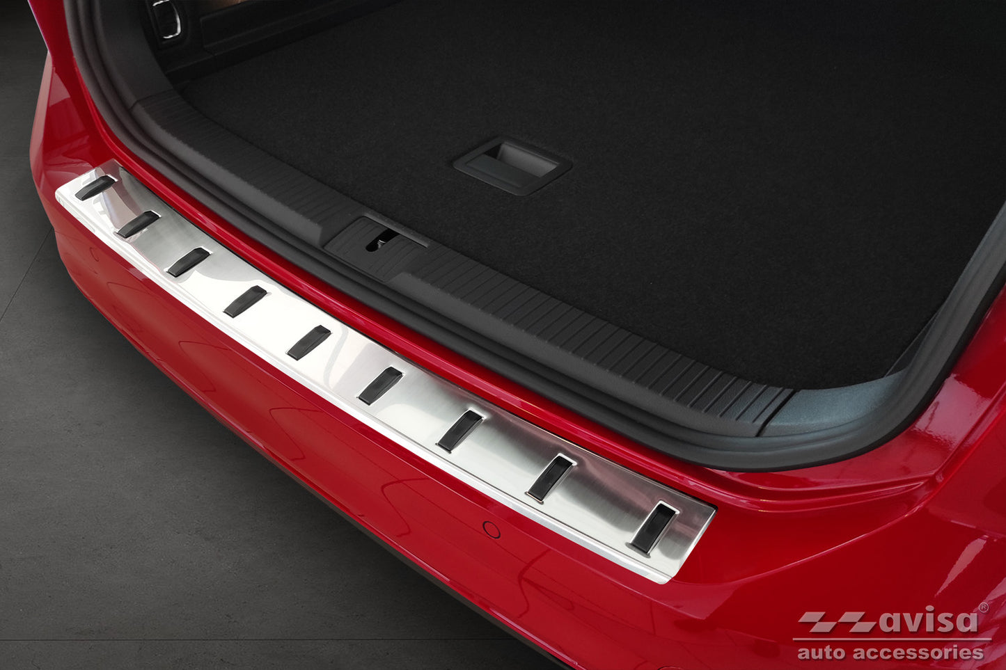 protector de parachoques trasero VW PASSAT B8 variant plata