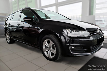 protector de parachoques trasero VW GOLF Variant/Alltrack plata