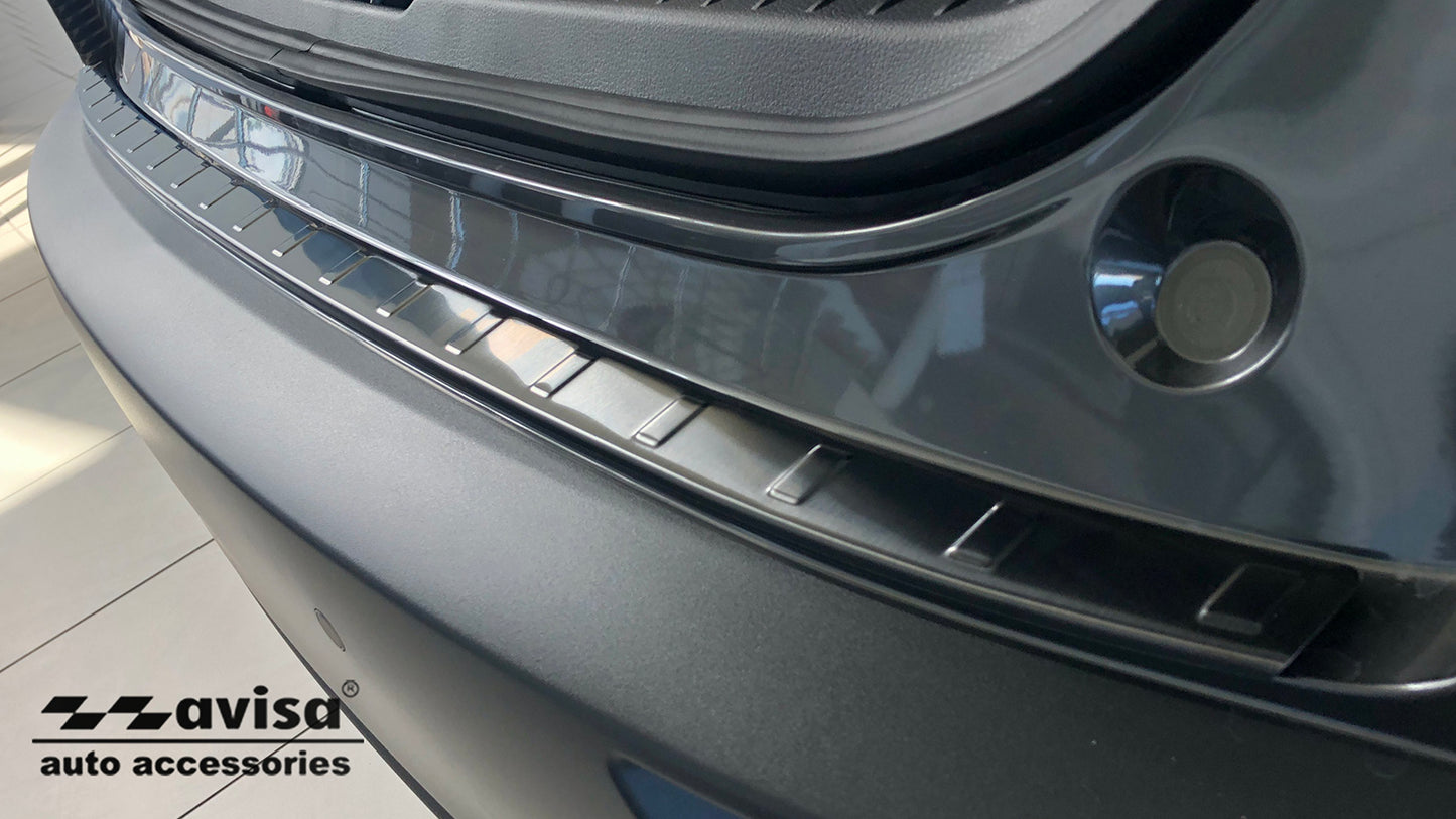 protector de parachoques trasero MAZDA CX-30 negro 2019+