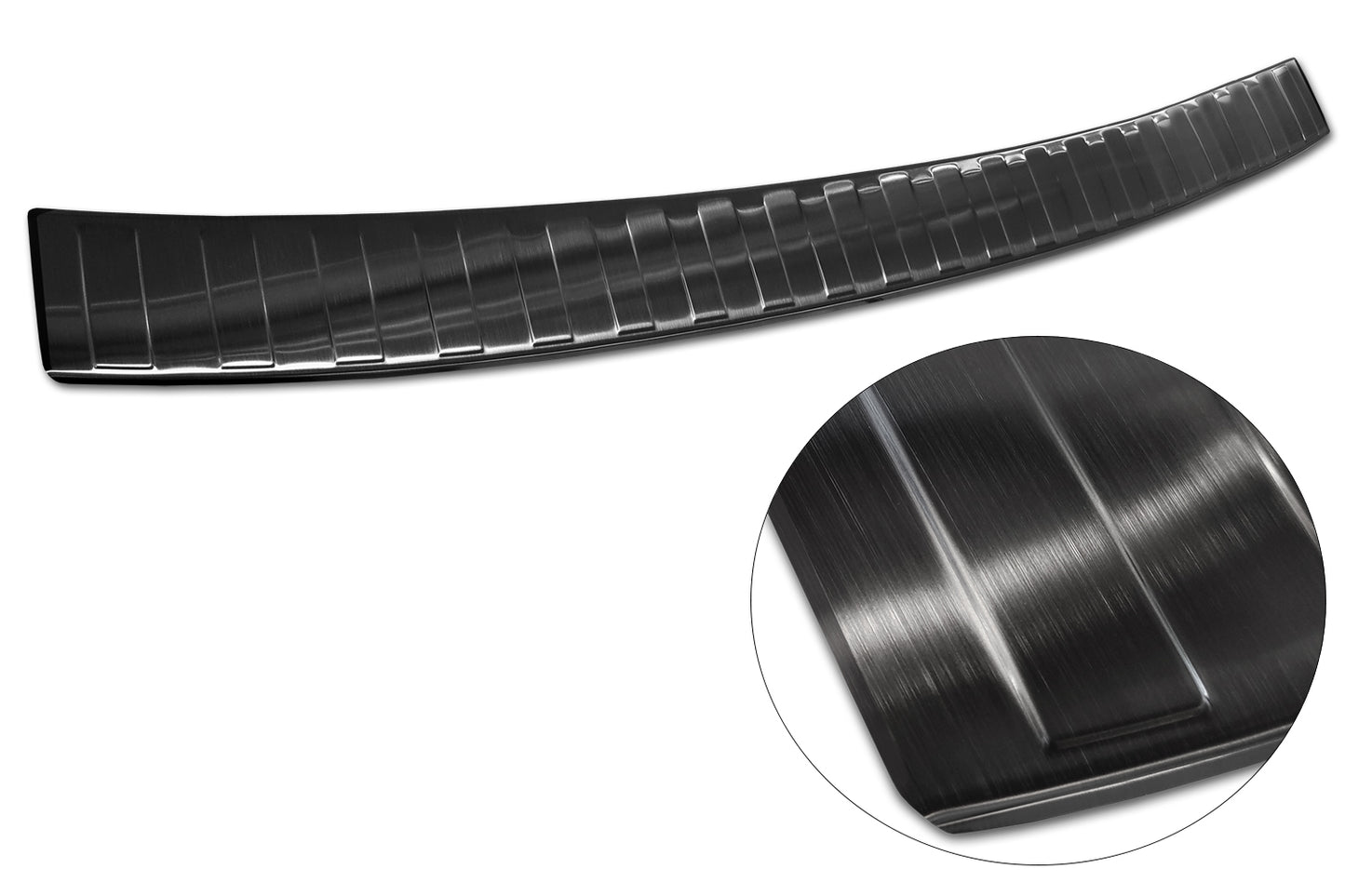 protector de parachoques trasero VW CRAFTER negro acero