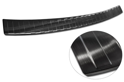 protector de parachoques trasero VW CRAFTER negro acero