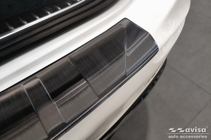 protector de parachoques trasero MERCEDES CLASE C negro acero