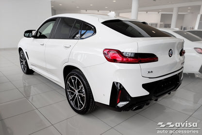 protector de parachoques trasero BMW X4 G02 negro