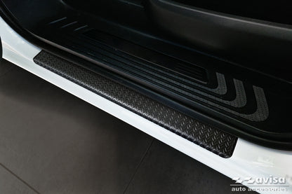 Protector umbral de puertaspatrón grano MERCEDES CLASE V W447 negro mate