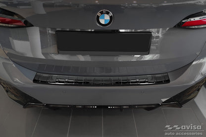 protector de parachoques trasero BMW 2 ACTE TOURER negro espejo