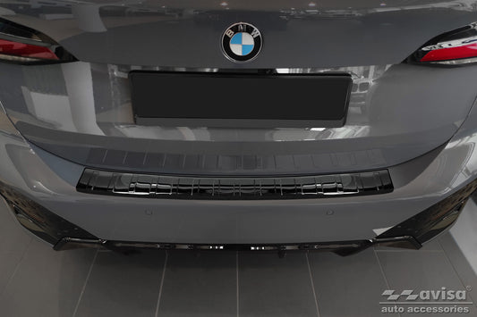 protector de parachoques trasero BMW 2 ACTE TOURER negro espejo