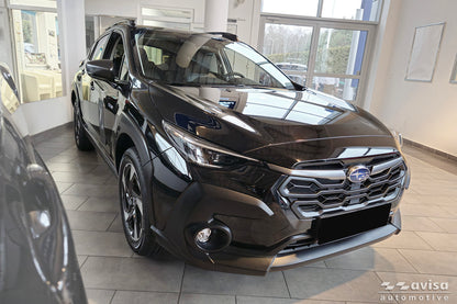 protector de parachoques trasero SUBARU CROSSTREK negro mate